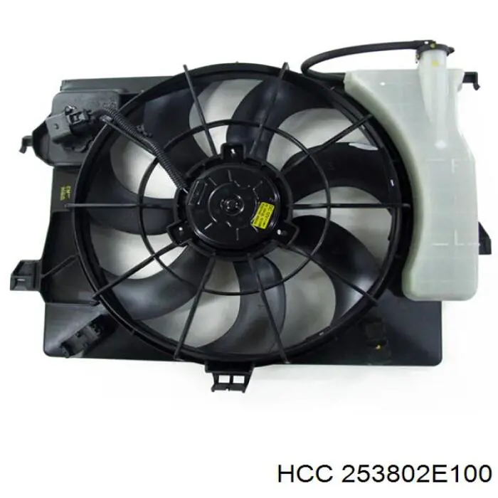 253802E100 HCC электровентилятор охлаждения в сборе (мотор+крыльчатка)