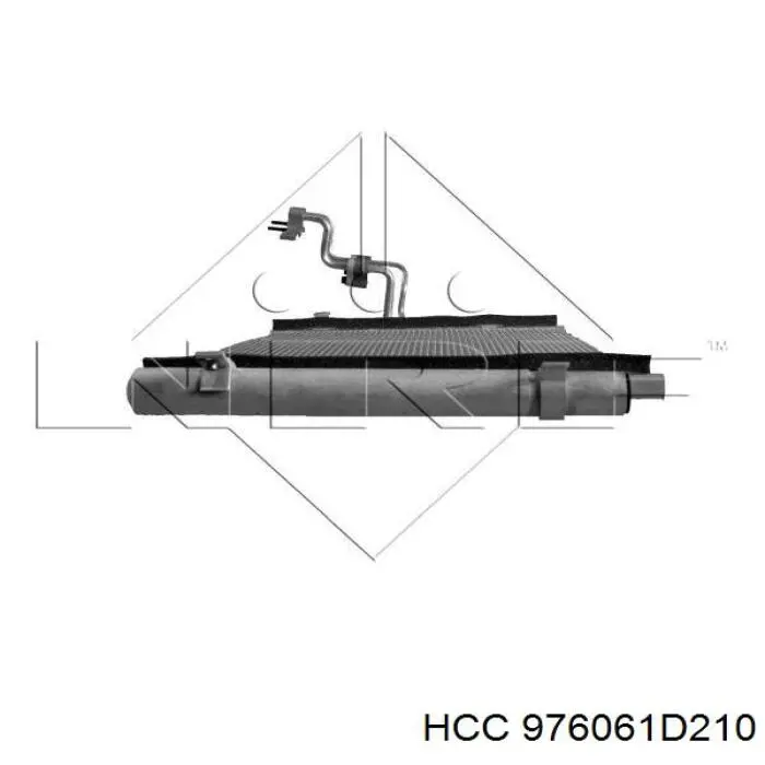 Радиатор кондиционера AC437000P Mahle Original