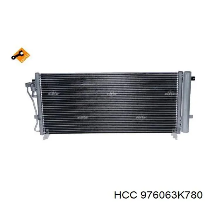 976063K780 HCC радиатор кондиционера