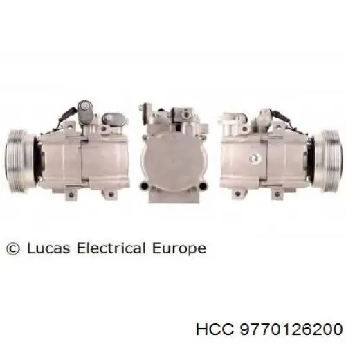 Компрессор системы кондиционирования HCC 9770126200 цена, от 218.57 USD