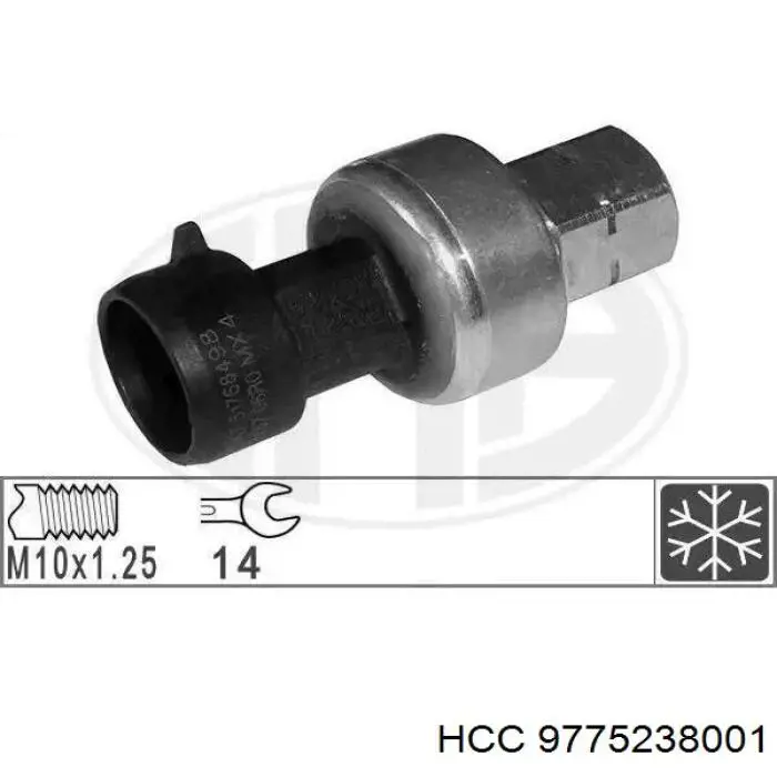 Sensor de pressão absoluta de aparelho de ar condicionado HCC 9775238001 preço, a partir de 32,25 USD