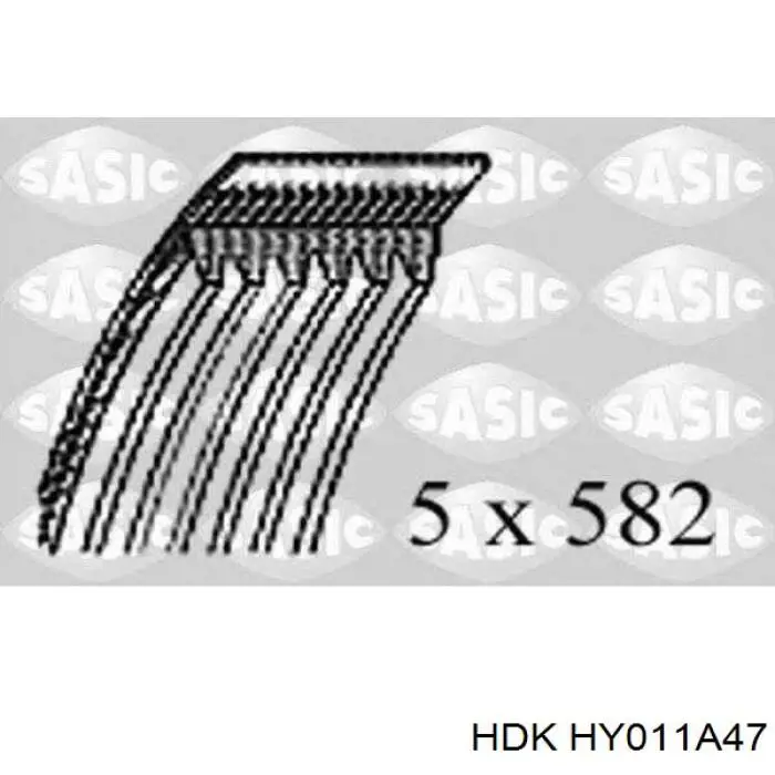 ШРУС зовнішній передній HY011A47 HDK