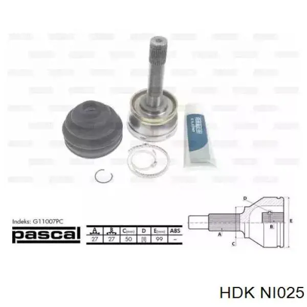 NI025 HDK Наружная граната