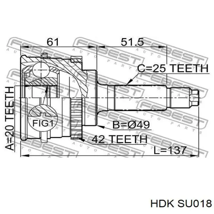 SU018 HDK Наружная граната