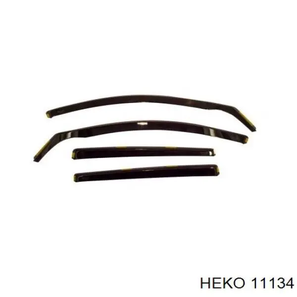 11134 Heko дефлектор окон на стекло двери, комплект 4 шт.