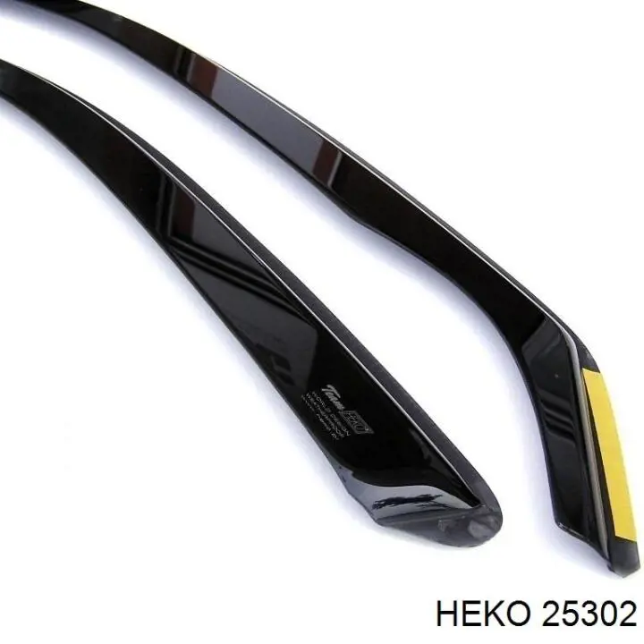 25302 Heko дефлектор окон на стекло двери, комплект 2 шт
