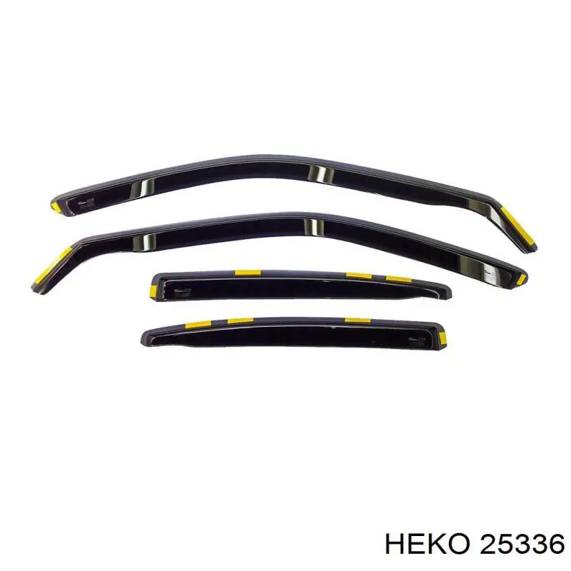25335 Heko Ветровики боковых стекол