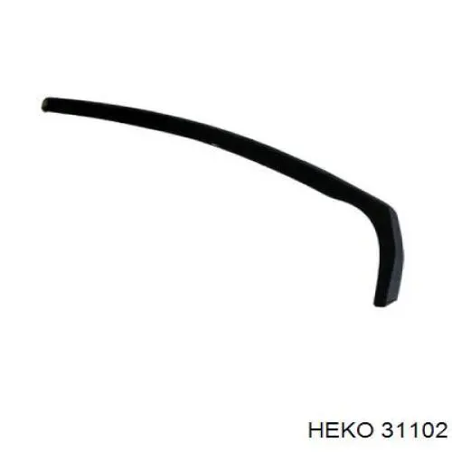 31102 Heko дефлектор окон на стекло двери, комплект 2 шт