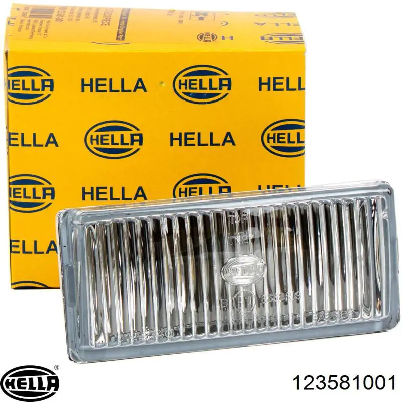 Стекло фары противотуманной левой HELLA 123581001 цена, от 85.21 USD