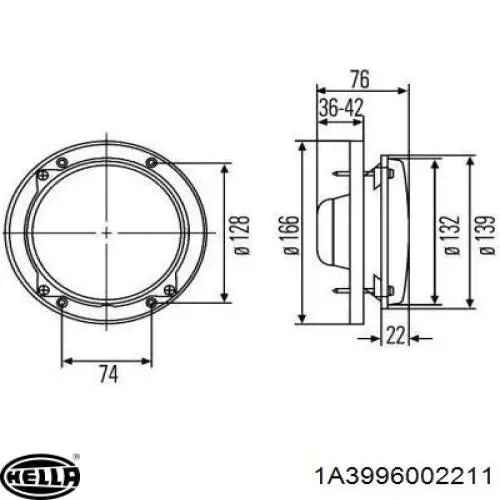  1A3996002211 HELLA