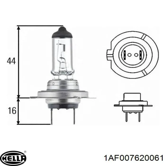 Правая фара 4411125R Depo/Loro/Abakus