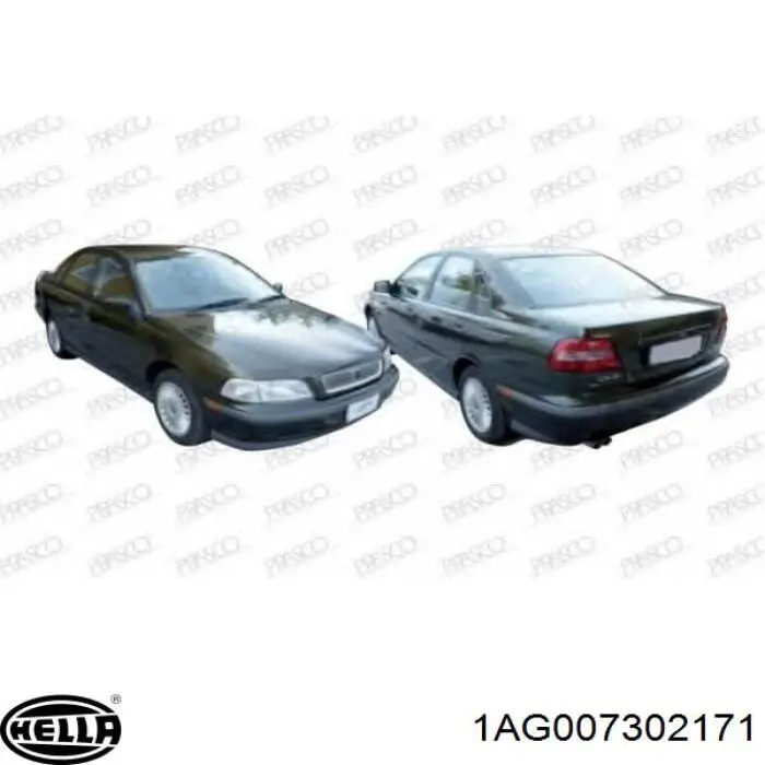 Фара на Volvo S40 I VS