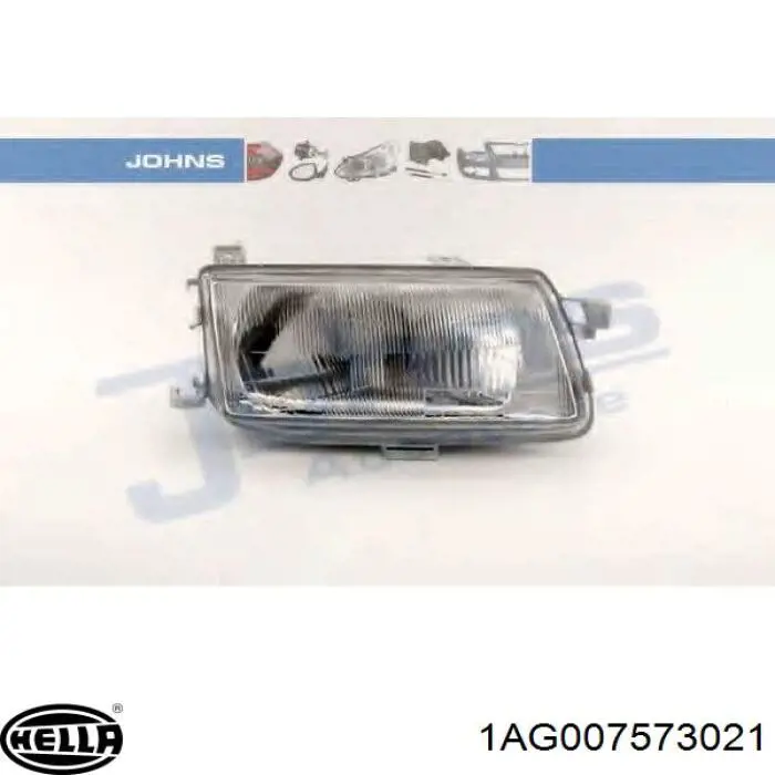Правая фара 1AG007573021 HELLA