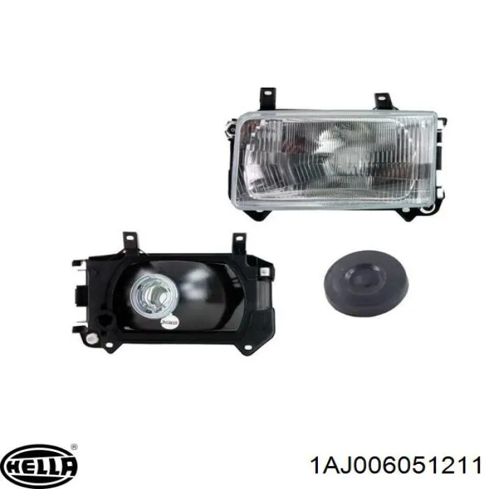 Фара левая Polcar 9566090E цена, от 41.55 USD