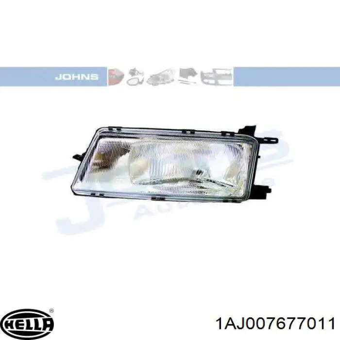 Левая фара 90348246 Opel