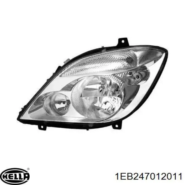  Левая фара Mercedes Sprinter 