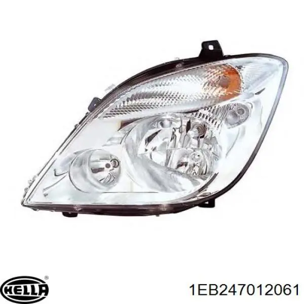 20B813B52B TYC Фара передняя правая