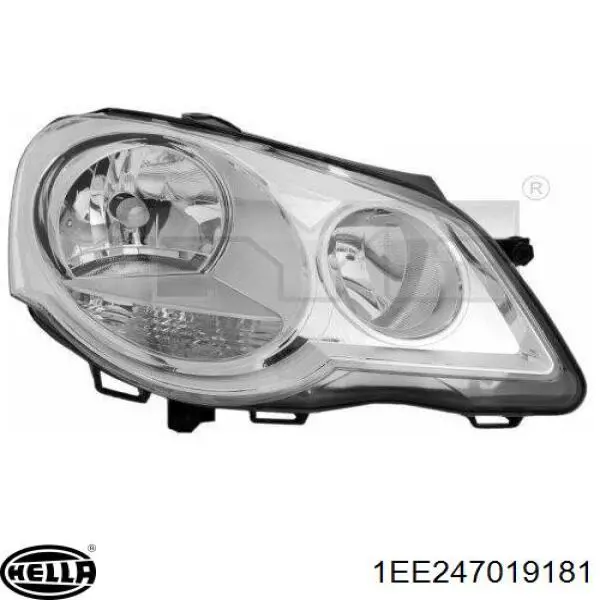 43013 VALEO Фара передняя правая