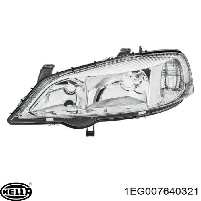 Правая блок фара Opel 1EG00764032 цена, от 47.56 USD