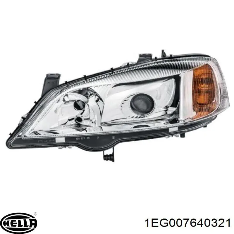 Правая блок фара Opel 9199904 цена, от 42.23 USD