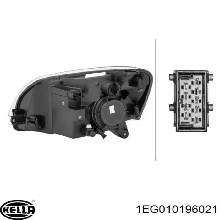 Правая фара 5030190 Autotechteile