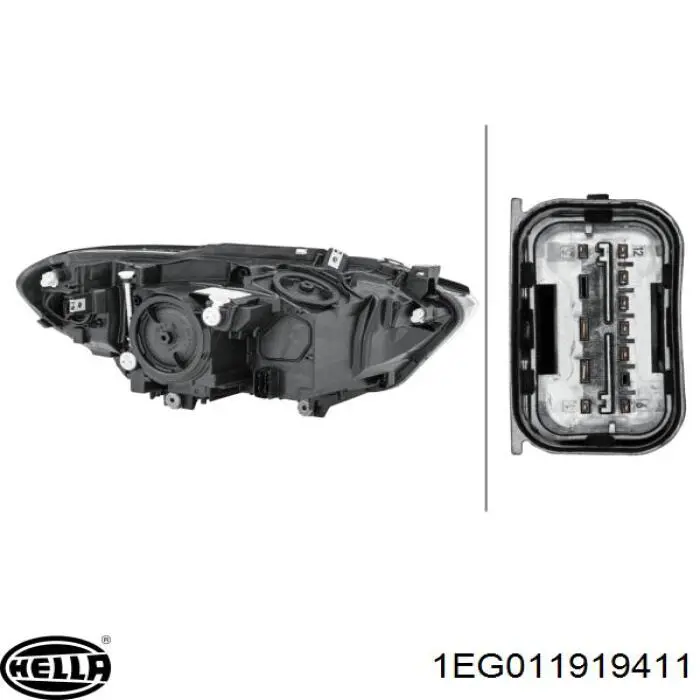 Фара левая BMW 7358391 цена, от 251.27 USD