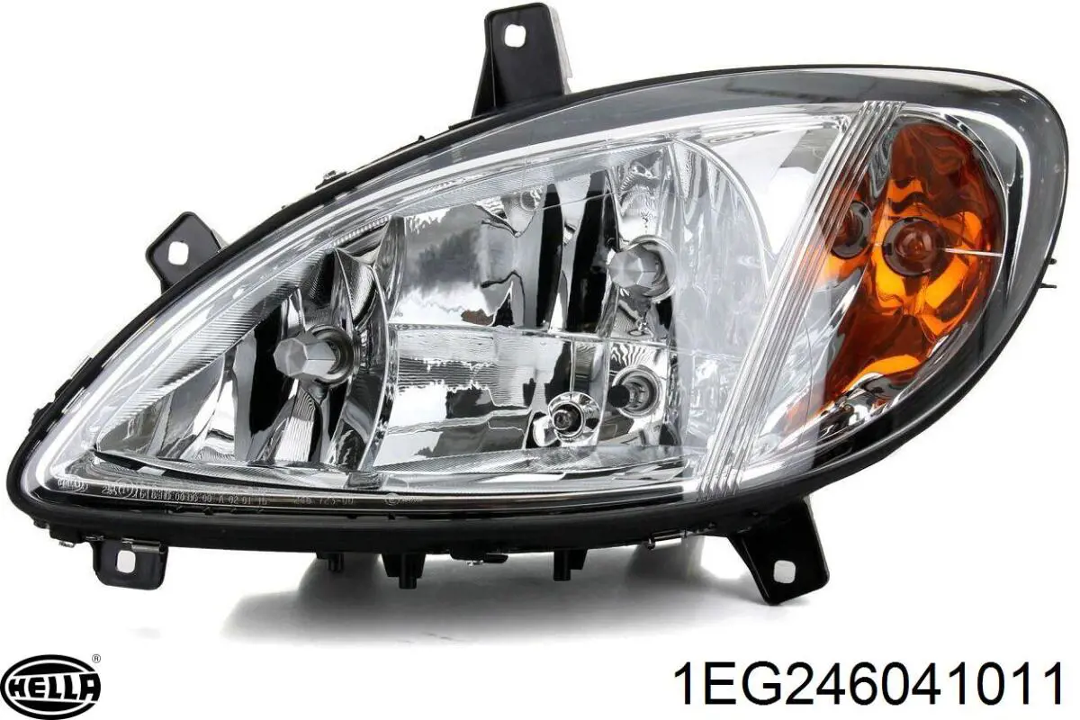 Левая фара 6398200161 Mercedes