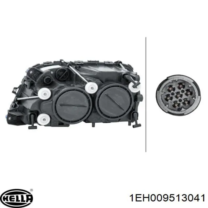 Правая фара TD0150013RP Tangde