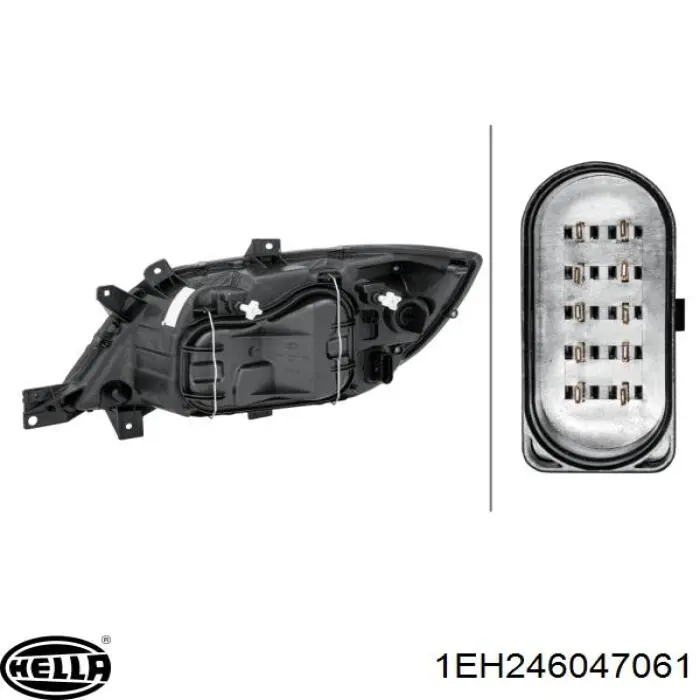 1108262 Autotechteile Фара передняя правая