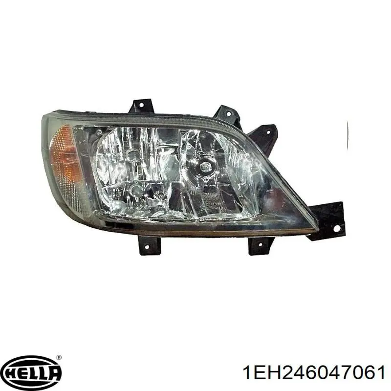 Правая блок фара Autotechteile 1108262 цена, от 24.10 USD