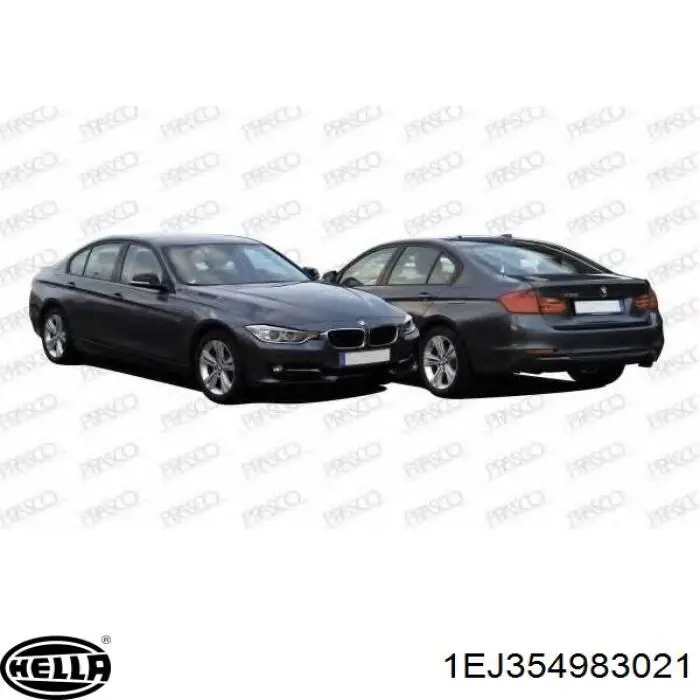 Правая фара FP1422R2T TYC
