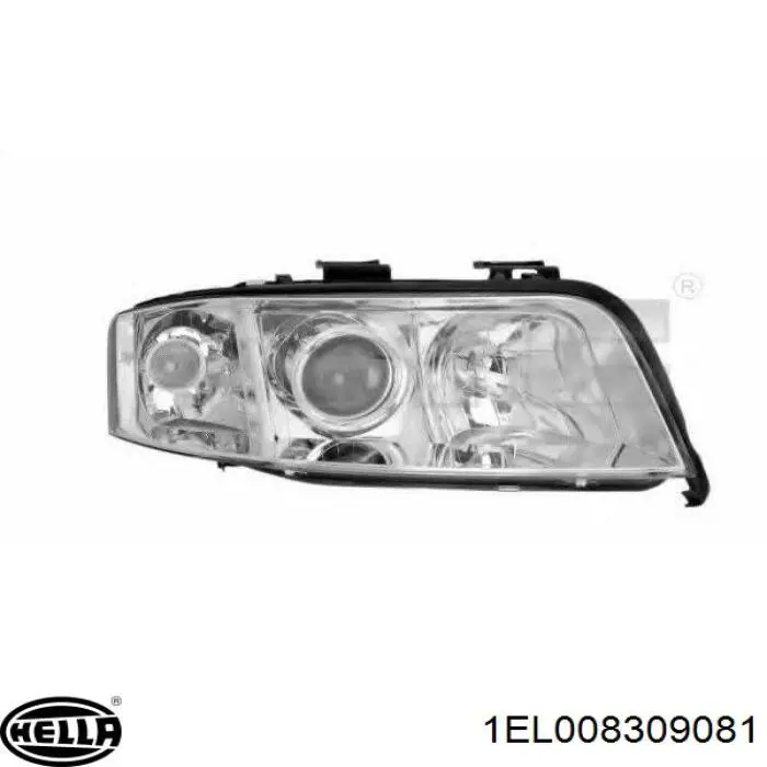 Правая фара 1EL008309081 HELLA