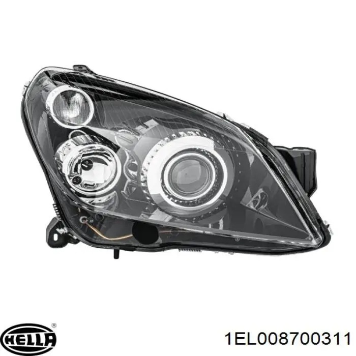 Купить 1EL008700311 HELLA Фара левая передняя