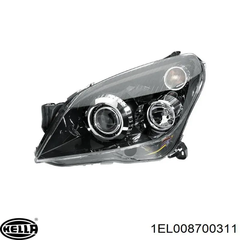 Левая фара 93190388 General Motors