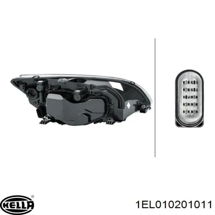 Купить 4M5113W030AC Ford Фара левая передняя