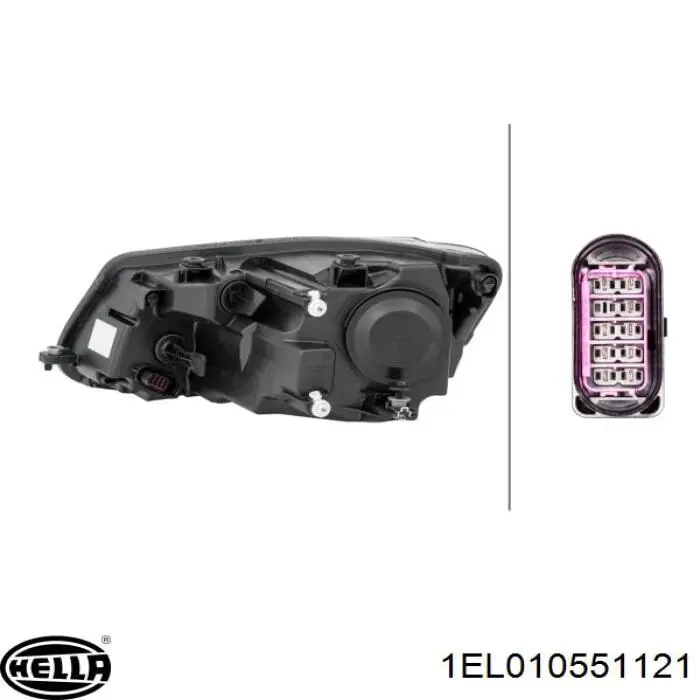 Купить 2K5941006B VAG Фара основная правая
