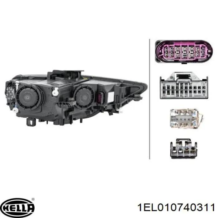 Купить FP1224R1E Depo/Loro/Abakus Фара левая передняя