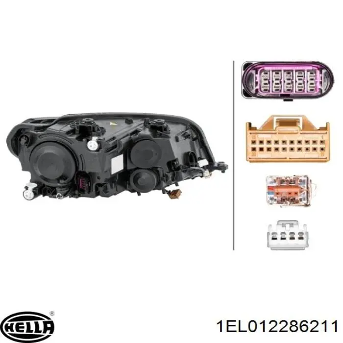 Фара левая VAG 2K1941039 цена, от 683.28 USD