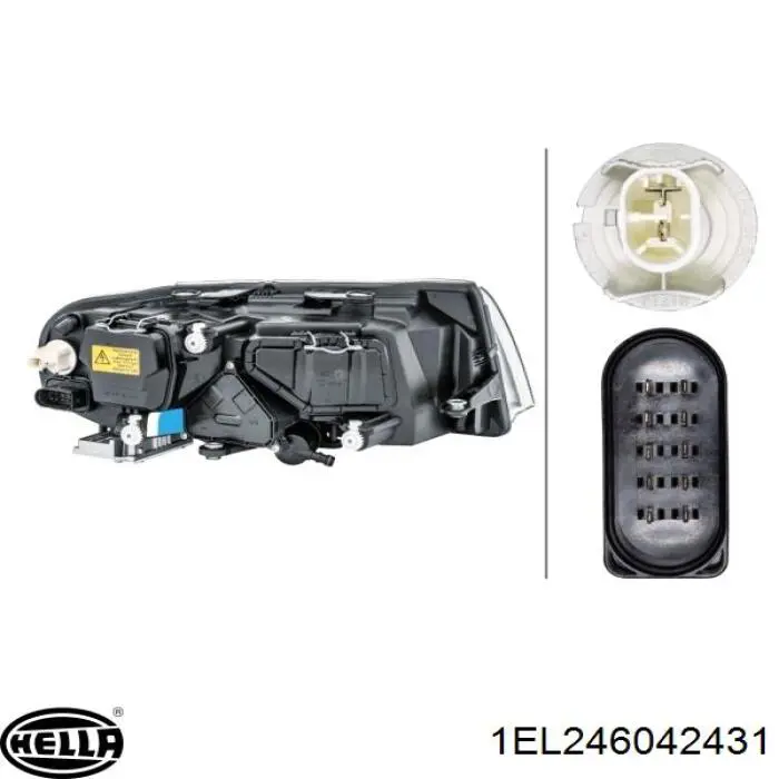 Купить FP6405R2E Depo/Loro/Abakus Фара основная правая