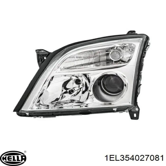 Правая фара 1EL354027081 HELLA