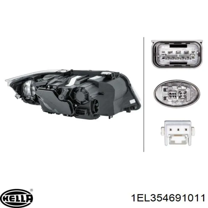 Купить ZBM111154L Signeda Фара левая передняя