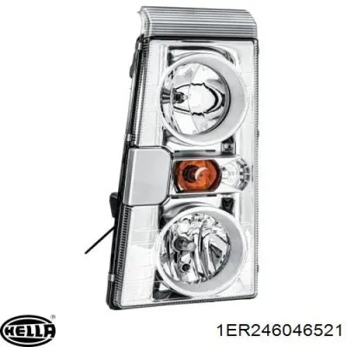 Правая фара TD0158011R Tangde