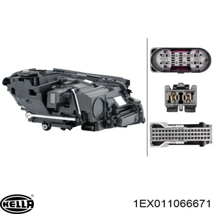 Купить A212820233964 Mercedes Фара левая передняя