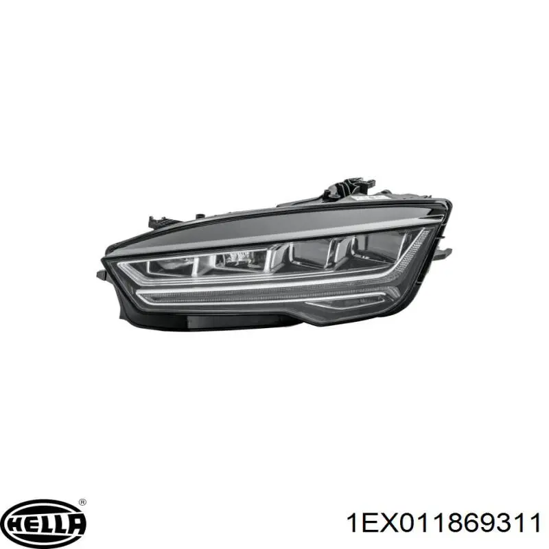 Фара левая ZAD111573L Signeda