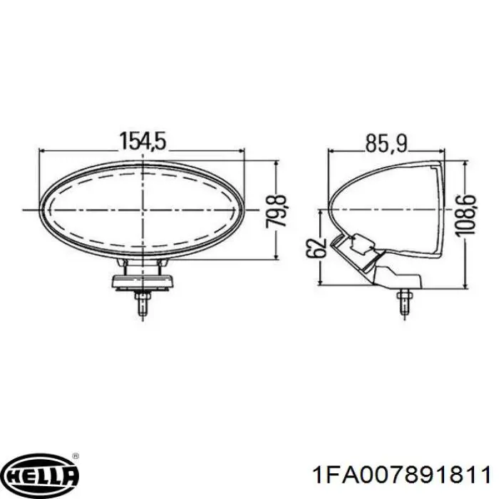  1FA007891811 HELLA