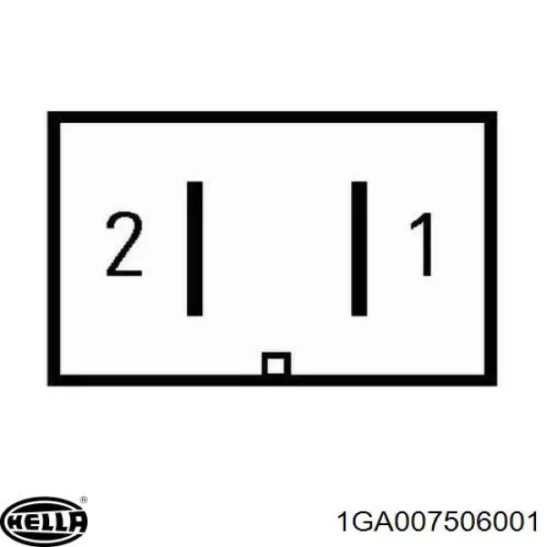 Лампа-фара, левая=правая HELLA 1GA007506001 цена, от 48.85 USD