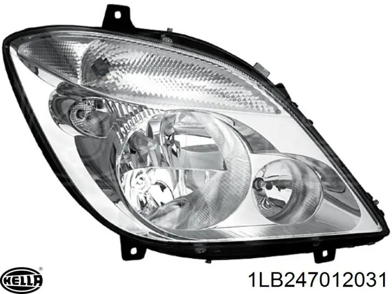 Фара левая Mercedes A9068200361 цена, от 85.52 USD