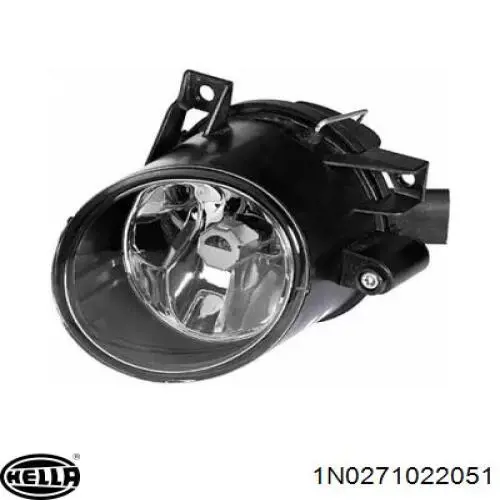 Левая противотуманная фара Сеат Ибица III