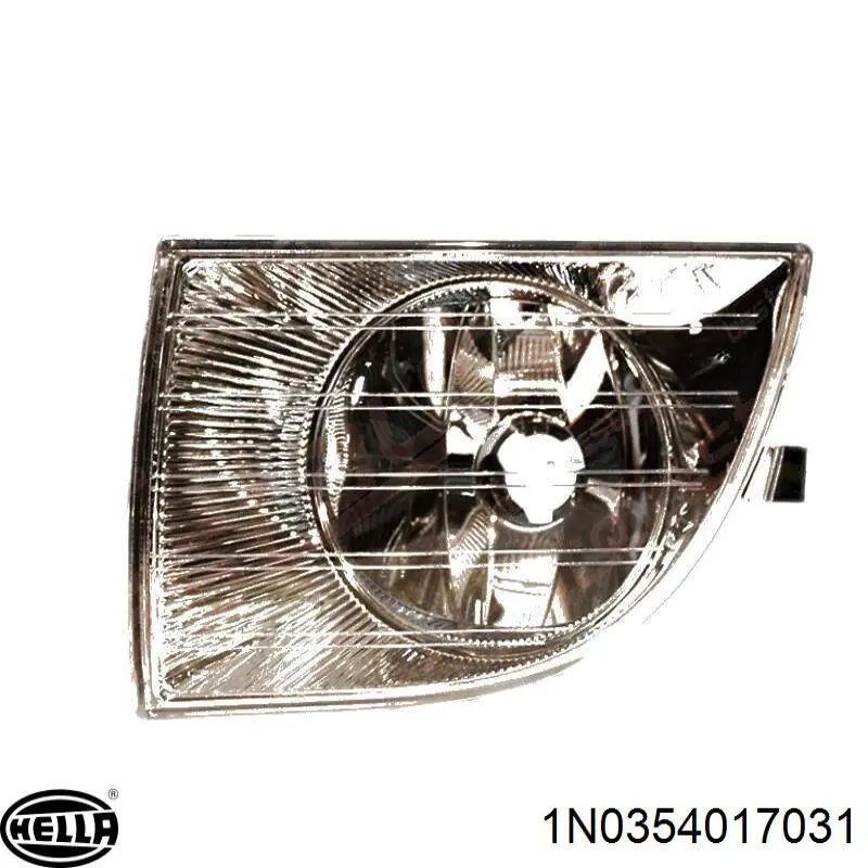 Купить 1N0354017031 HELLA Противотуманка левая