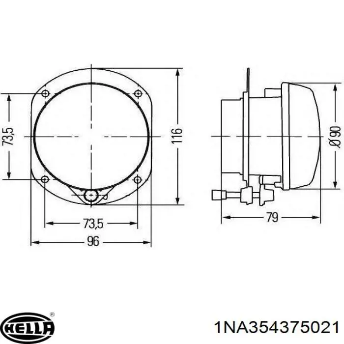 Фара противотуманная, правая Magneti Marelli LAB931 цена, от 46.85 USD